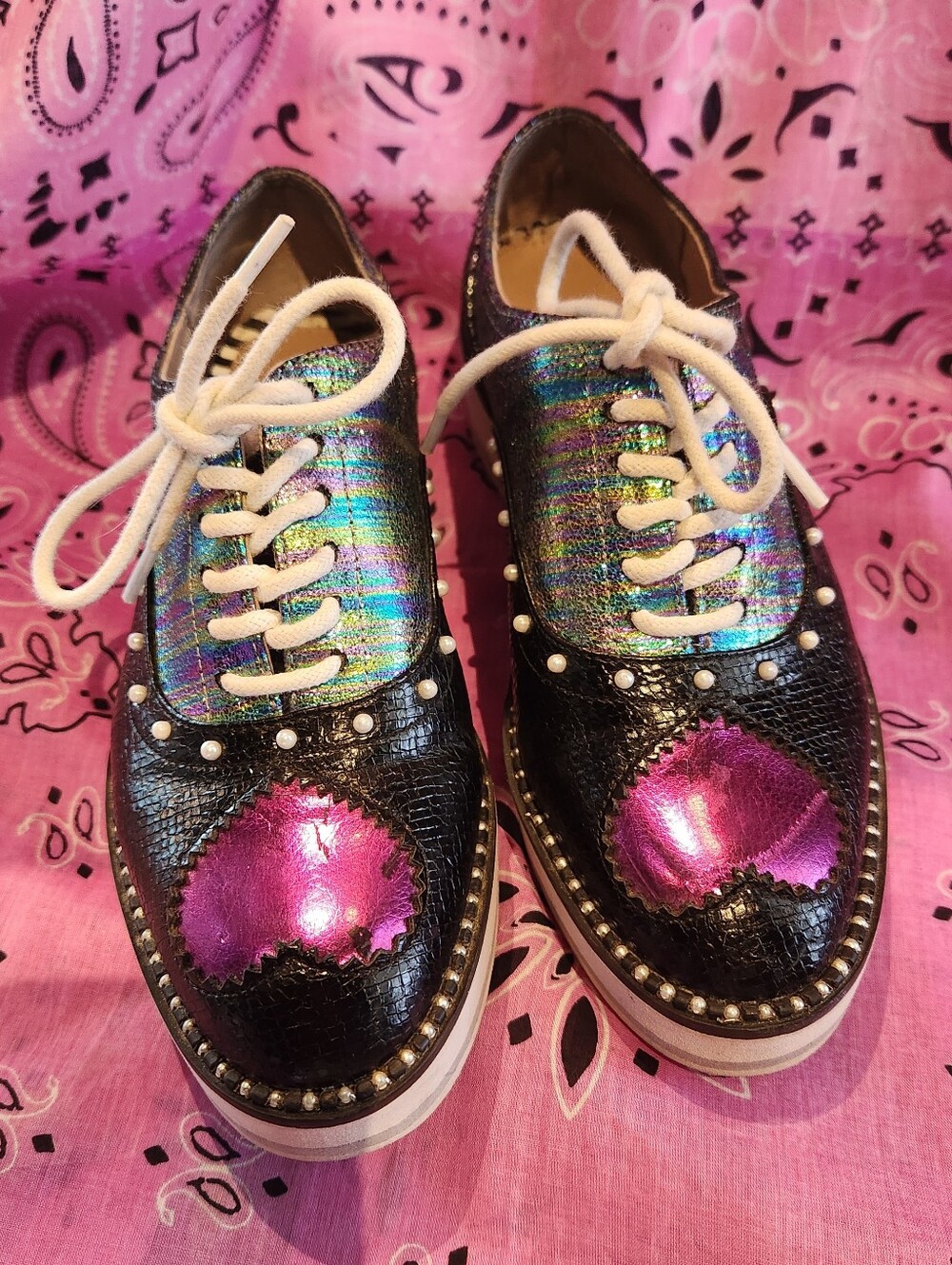 Betsey Johnson Oxford Style Shoe